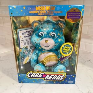 Care Bears Medium Plush Collector Edition 2025 Wish Bear NEW IN HAND